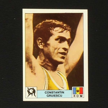 Constantin Gruiescu Panini Montreal 76 sticker - boxer